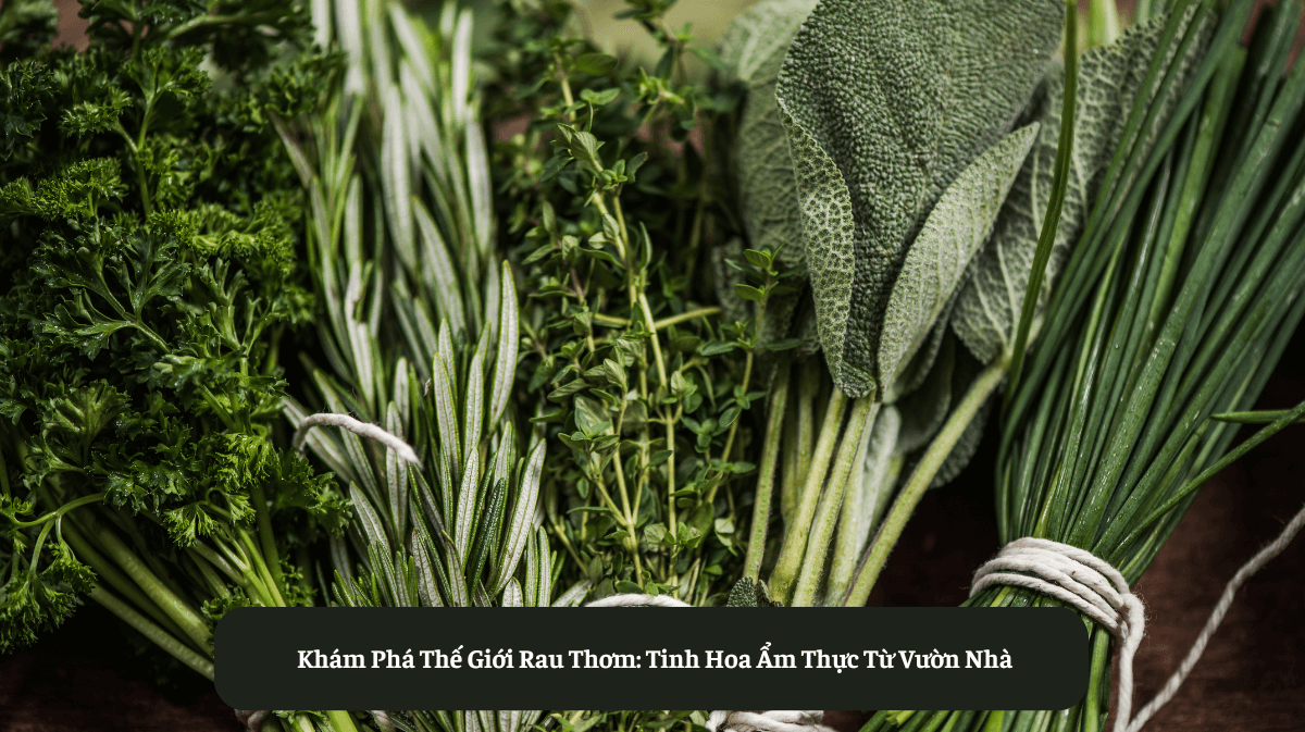 Rau Thơm: Tinh Hoa Ẩm Thực Từ Vườn Nhà – Eat Clean VN