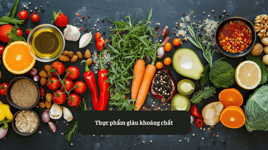 Tổng Hợp Các Loại Thực Phẩm Giàu Khoáng Chất Eat Clean VN
